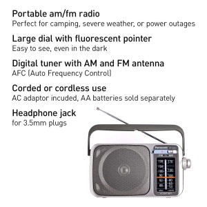 رادیو پاناسونیک مدل RF-2400D